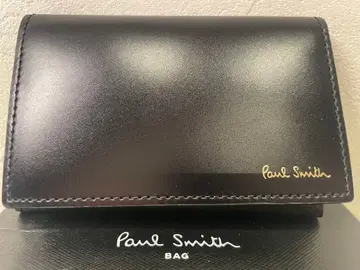 [ 미사용 새상품 ] Paul Smith 명함지갑 카드 케이스 블랙