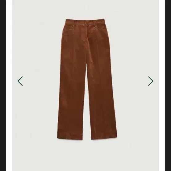 The Barnet camel bessette corduroy pants 더바넷 카멜 베셋 코듀로이 팬츠 m