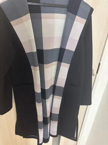 BLUE LABEL CRESTBRIDGE 체크 리버서블 코디건