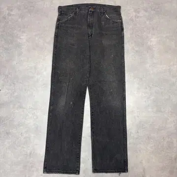 Wrangler 랭글러 W36 데님 USA제 80s 블랙 19698