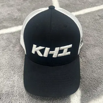 KHI 메쉬 캡 블랙 화이트 하가와라 쿄헤이