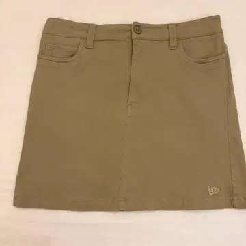 NEW ERA 여성용 골프 스커트 베이지