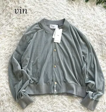 새상품 vin 야마다야 벨로아 숏 블루종 민트 그린