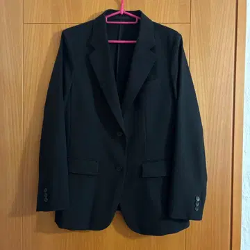 유니클로 감동 자켓 블랙 여성용