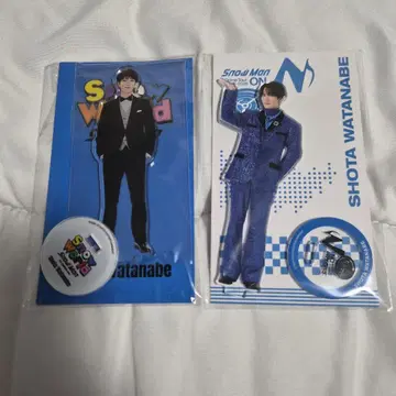 snowman 와타나베 쇼타 아크릴 스탠드 2개 세트