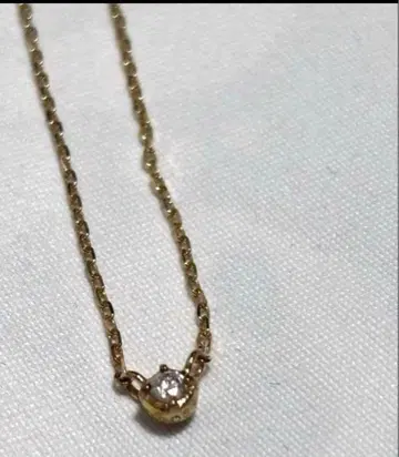 Encachette 앙카셰트 k10 골드 다이아몬드