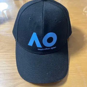 Australian Open AO 캡 블랙