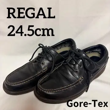 REGAL 고어텍스 24.5 STANDARDS 가죽 블랙