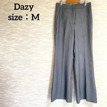 택 포함 새상품 데이지 Dazy 플레어 팬츠 슬랙스 [ M ] 깔끔한