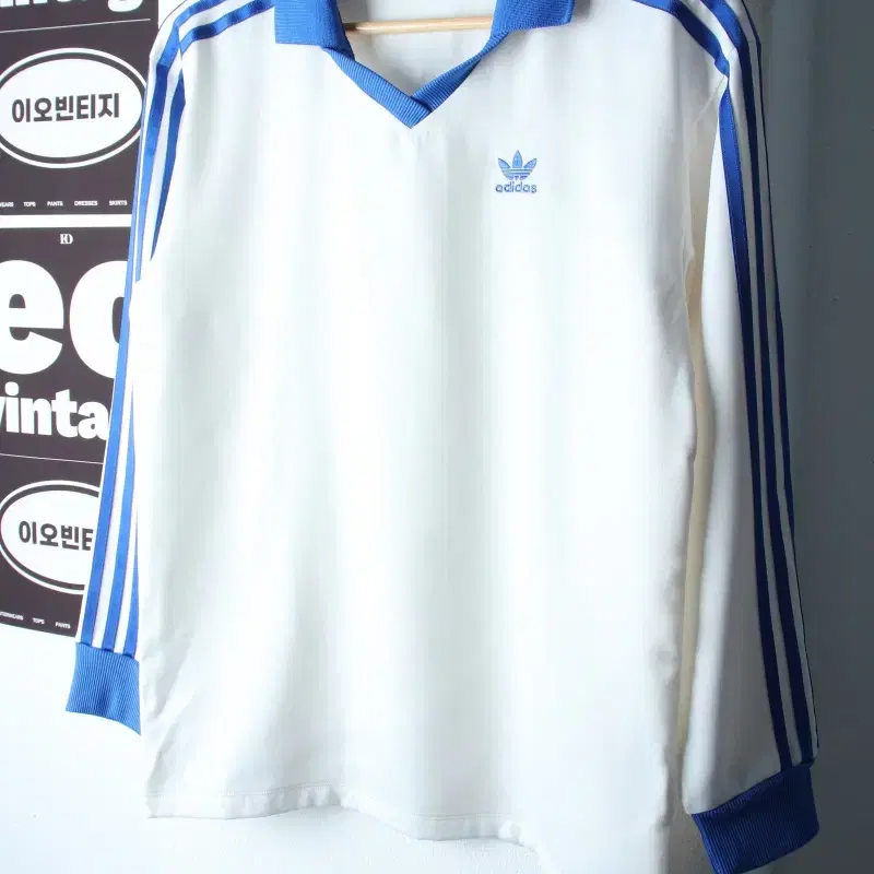 W(XS-S) 아디다스 카라 긴팔티셔츠 오리지널 화이트-H37633