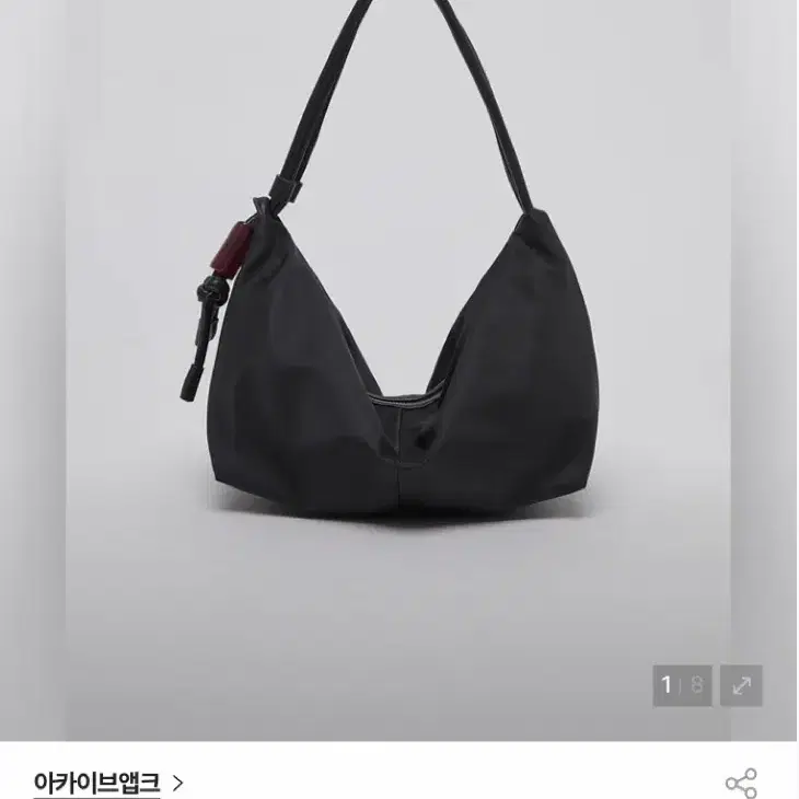 새상품 Ridge shoulder bag(Nylon black)