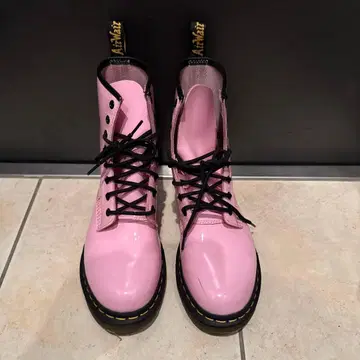 닥터마틴 dr.martins 레인부츠 핑크