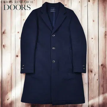 12M508 UR DOORS 니트 원단 체스터 코트 아우터 M