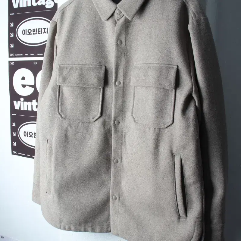 (L-XL) 프로젝트엠 집업 바람막이 점퍼자켓 블루종 울-H37638