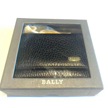 BALLY 코인 케이스 동전 지갑 블랙