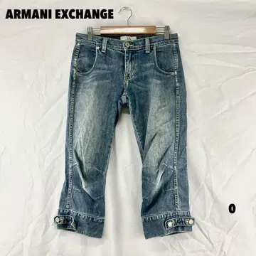 W0189T ARMANI EXCHANGE 크롭 데님