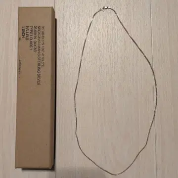 sterling silver 목걸이 60cm