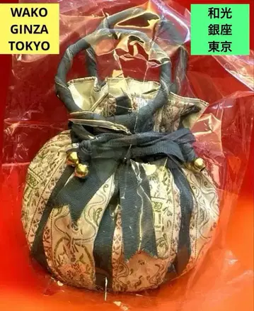 WAKO GINZA TOKYO 일본 의류 서양 의류 복조리 백 고블랑 직조