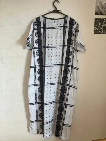 유카타 리메이크 원피스 화이트, 파랑, 그레이 계열 핸드메이드 반팔 L~LL
