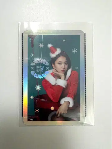 twice 채영 트레이딩 카드