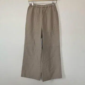 UNITED ARROWS 린넨 팬츠 (36) 이지 와이드 베이지