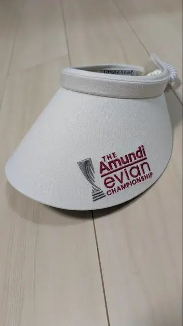 Amundi Evian Championship 선바이저 화이트 골프