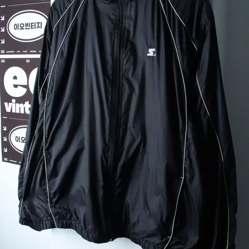 (L-XL) 스타터 집업 바람막이 점퍼자켓 90S 년대-H37657
