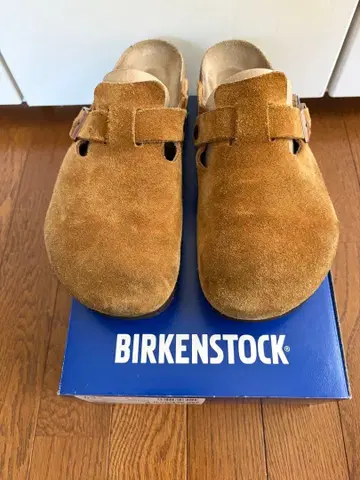 BIRKENSTOCK 보스턴 스웨이드 샌들 43 28cm