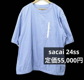 [ sacai ] 코튼 포플린 풀오버