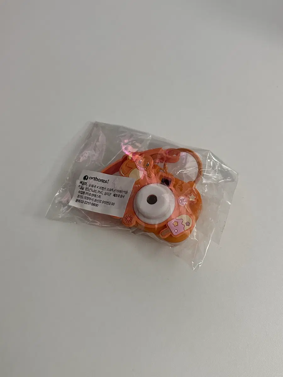 오쏘몰 포켓몬 파이리 카메라 키링