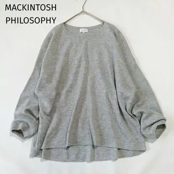 MACKINTOSH PHILOSOPHY 오버 사이즈 니트 울 혼방 38