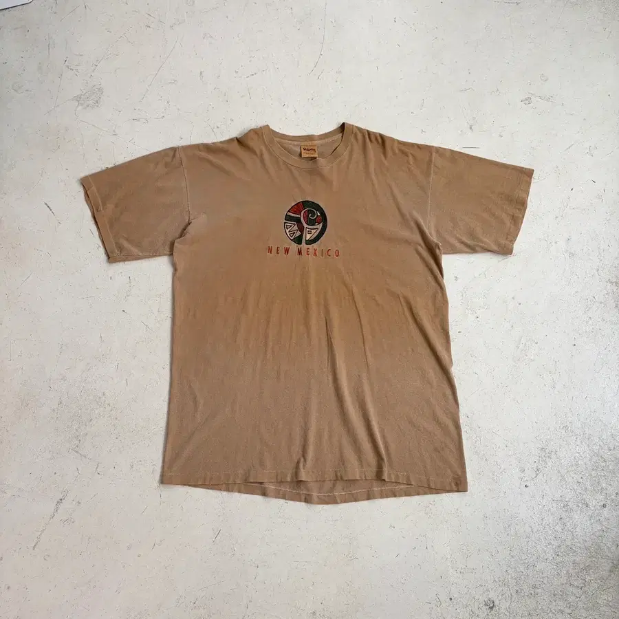90s USA Volunteer Knit Apparel 빈티지 반팔티 XL