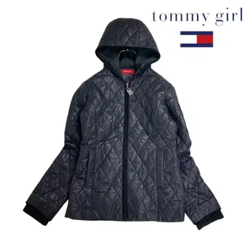 11T398 tommy girl 충전솜 퀼팅 자켓 아우터 S