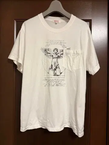 새상품급 MASU ANGEL DIAGRAM POCKET T-SHIRT