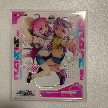 한정품 레이시스&그레이스 아크릴 스탠드 SOUND VOLTEX SDVX
