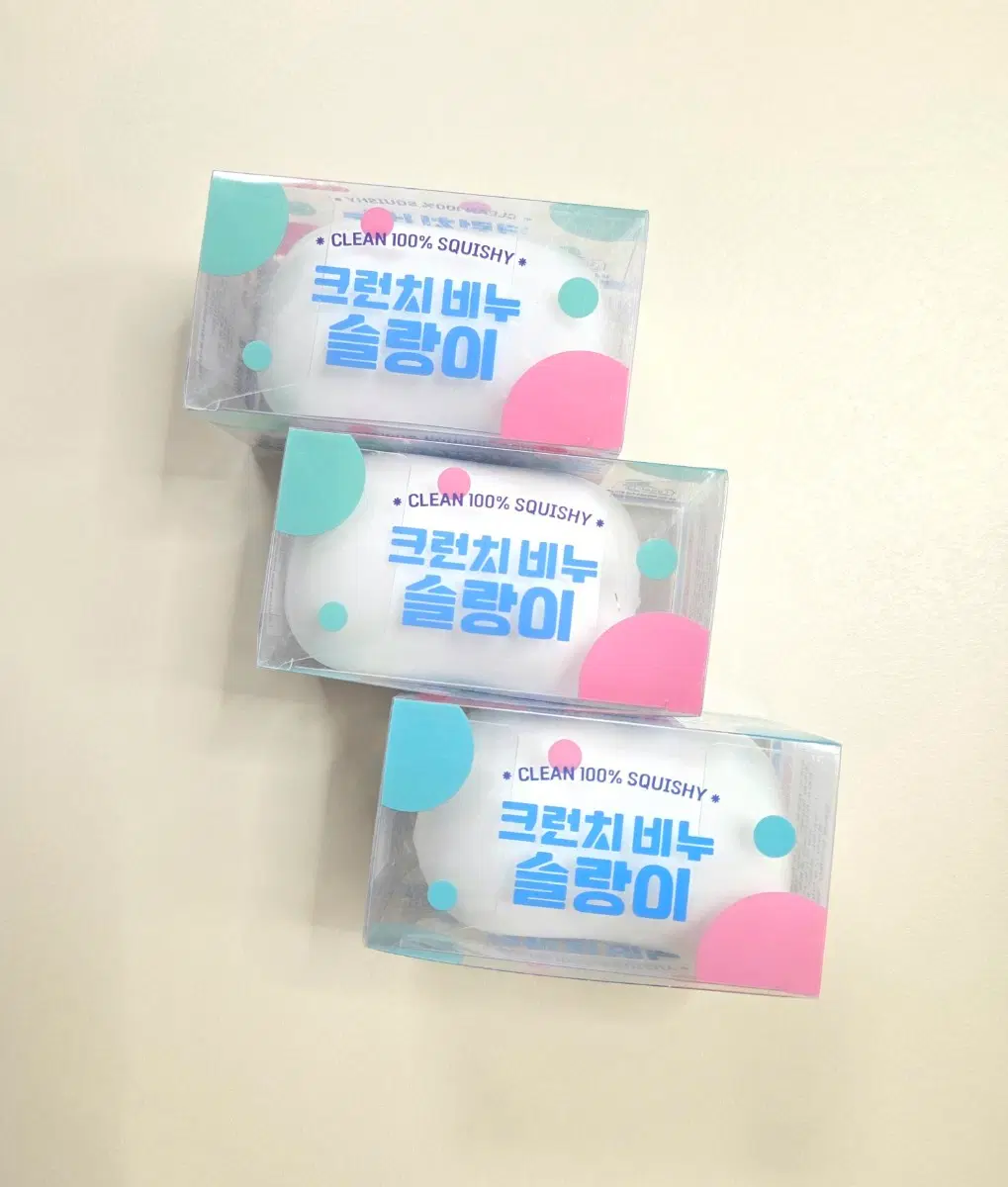 (새상품) 크런치 비누 슬랑이 / 슬라임