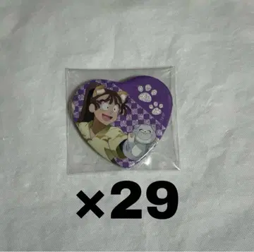 닌타마 란타로 닌타마 오하마 칸에이몬 난자타운 하트형 캔뱃지 29개