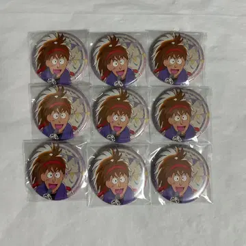 닌타마 란타로 빈티지 시리즈 운동회 캔뱃지 하치야 사부로 9개