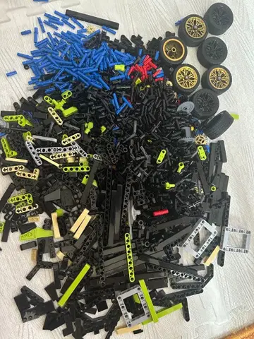 LEGO 호환성 부품 작은 부품 묶음 판매 세트 850g