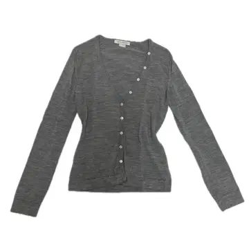 JOHN SMEDLEY 그레이 가디건 울