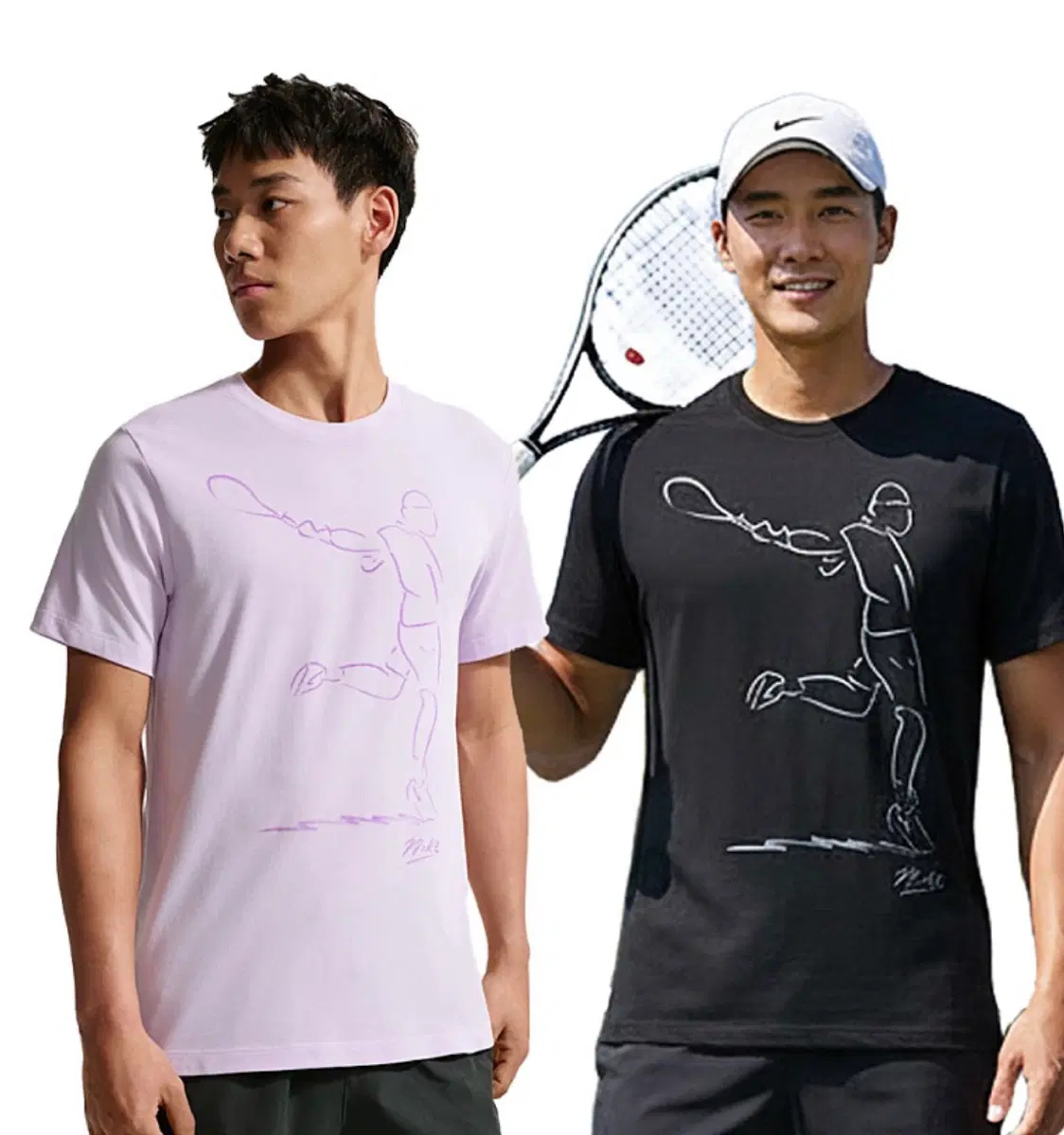나이키 코트 드라이 핏 프랑스 오픈 테니스티 2색