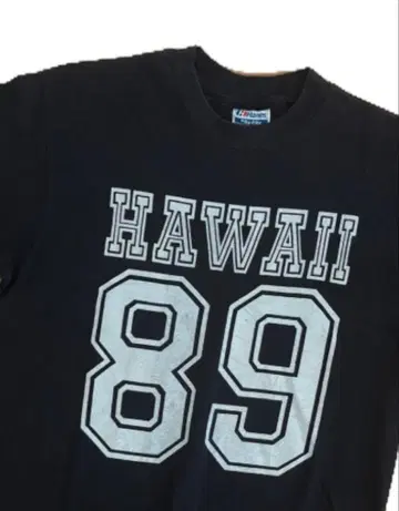 Hanes 티셔츠 블랙 빈티지