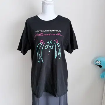 하츠네 미쿠 piit 콜라보 T셔츠 존 레논