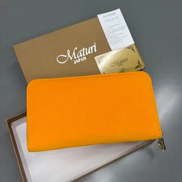 세일 마투리 지갑 알칸타라 라운드 지퍼 장지갑 천연 가죽 OR