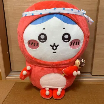 [택 포함] 치이카와 (먼작귀) 타코 이카 복권 A상 특대형 문어 착용 봉제 인형