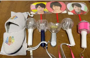 아라시 응원봉 부채