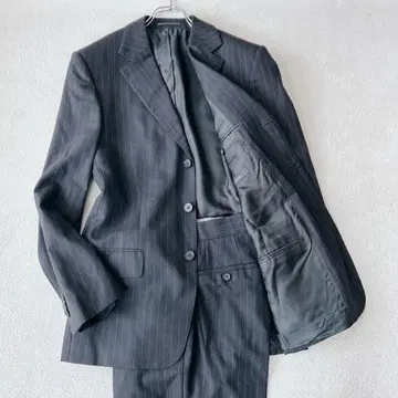 최고급 Super190 HUGO BOSS 수트 셋업 스트라이프