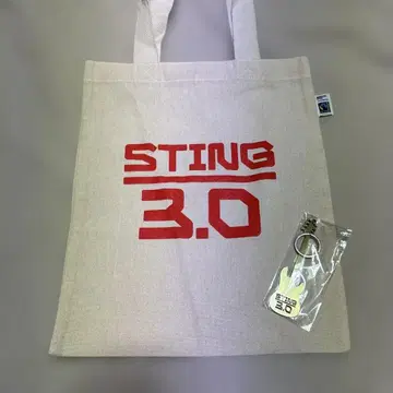 STING 3.0 재팬 투어 굿즈 토트백과 키링 세트
