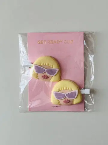 오다기리 히로 GET READY CLIP 헤어 클립 ( 핑크 )
