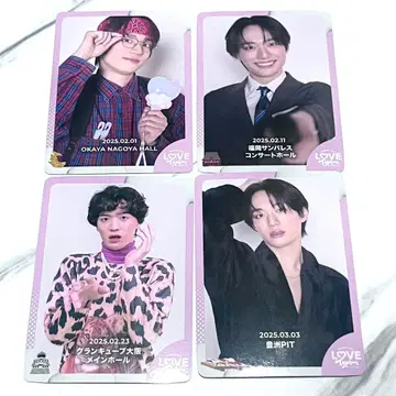 [ 덤 포함 ] 후쿠모토 타이세이 Love Typhoon 트레이딩 카드 나고야 후쿠오카 오사카 도쿄